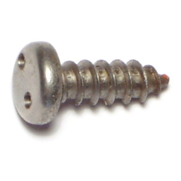 Midwest Fastener Sheet Metal Screw, #14 x 3/4 in, 18-8 Stainless Steel Pan Head Spanner Drive, 4 PK 70975 - main